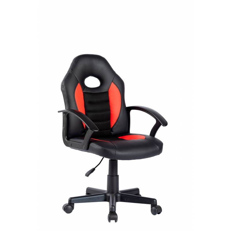 Офисное кресло Chairman CH111 экокожа, черно-красный главное фото